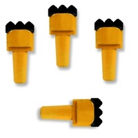 Digga RC11 Triple Chisel Taper Tooth - 4 pack to suit Auger