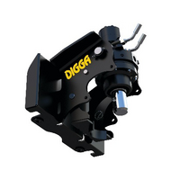 Digga MINI Skid steer Loader Auger Drive Multifit Dual Axis Intermediate (Kanga/Dingo/Boxer/Viking)